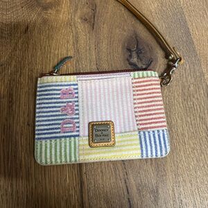 Dooney & Bourke Multicolor Striped Wristlet